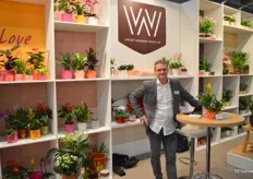 Marcel Boom van Pro Fushion, dat de planten van een grote groep kwekers met o.a. het merk What-Women-Want in de markt zet.